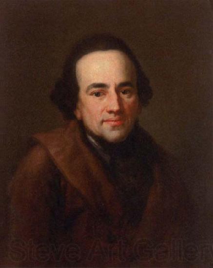 Anton Graff Portrait of Moses Mendelssohn Spain oil painting art